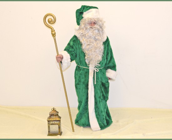 grüner Weihnachtsmann